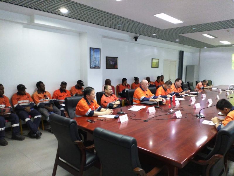 冶炼厂Opening ceremony at BSK Refinery